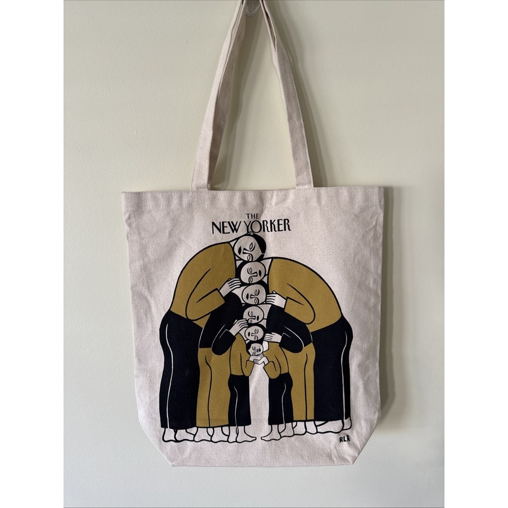NEW YORKER Magazine Tote Bag Canvas RLR "Matryoshka" NEW With No Tag